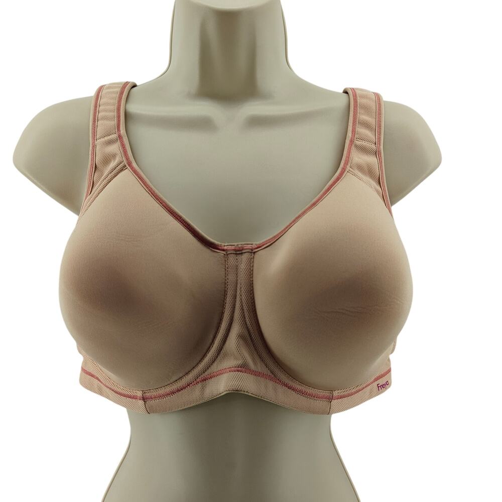 Freya Sonic Sport Underwire Spacer Bra Nude 36DDD